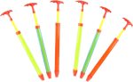 Water Gun for Kids Adults,6 Pack Water Blaster Squirt Gun in Bulk,Size 17.2 Inch, 35FT Long Range,Swimming Garden Pool Beach Games Toy