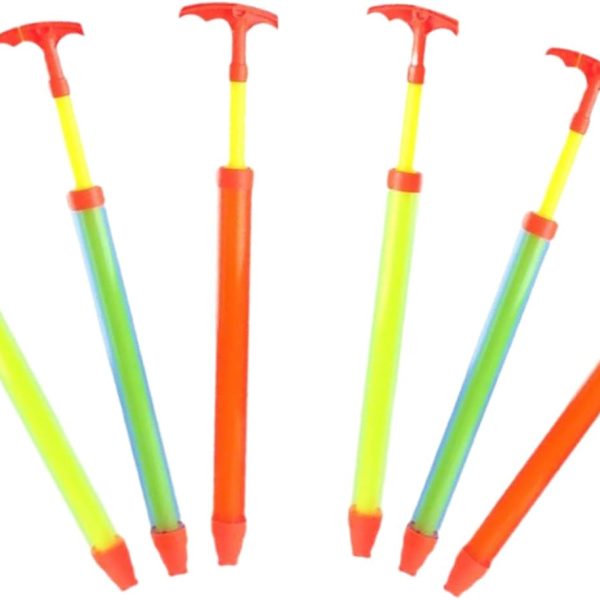Water Gun for Kids Adults,6 Pack Water Blaster Squirt Gun in Bulk,Size 17.2 Inch, 35FT Long Range,Swimming Garden Pool Beach Games Toy