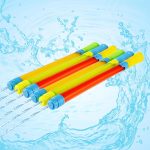 6 Pcs Water Gun -16.5in Bulk Water Soaker Blaster Squirt Gun for Kids Adults, Summer Outdoor Beach Party Games Fighting Play Swimming Pool Toys