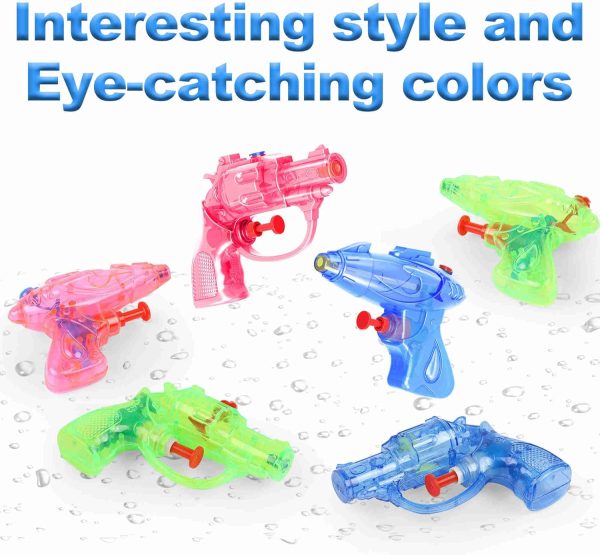 30-Pack Water Gun for Kids,Water Blaster Squirt Gun in Bulk for Boys Girls Ages 3-8 Swimming Pool Toys Summer Outdoor Games Party Favor