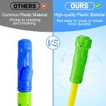 6 Pcs Water Gun -16.5in Bulk Water Soaker Blaster Squirt Gun for Kids Adults, Summer Outdoor Beach Party Games Fighting Play Swimming Pool Toys
