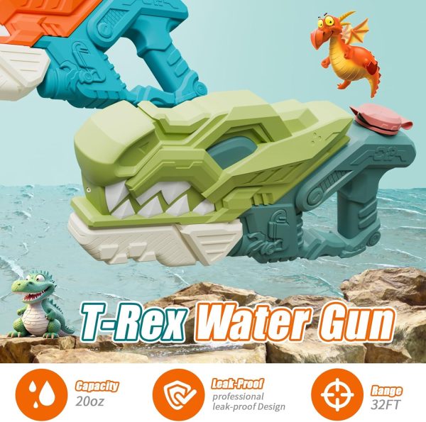 Water Gun for Kids, Squirt Guns Range Up to 32Ft Powerful Water Blaster for Summer Pool Beach Party Toys, Water Fighting Summer Toys for Kids Ages 8-12