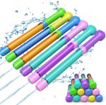 12 Pack Water Gun Soaker Blaster - Bulk Squirt Guns Pool Toys for Kids Adults Outdoor Swimming Pool Summer Beach Activity Fighting Party Game