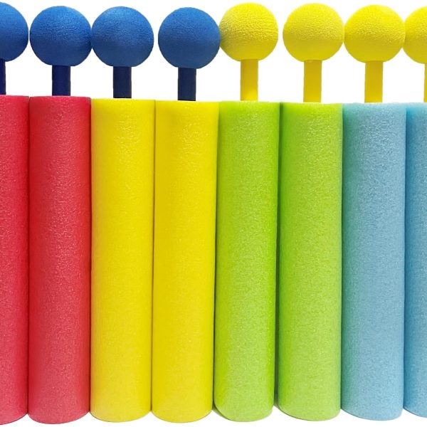 Squirt Guns,Water Gun,for Summer Water Fights, Water Parks, Water Parties, Family Fun Pools, Summer Camps, Beaches and Outdoor Activities. (8-Pack Ball Shape Water Guns)