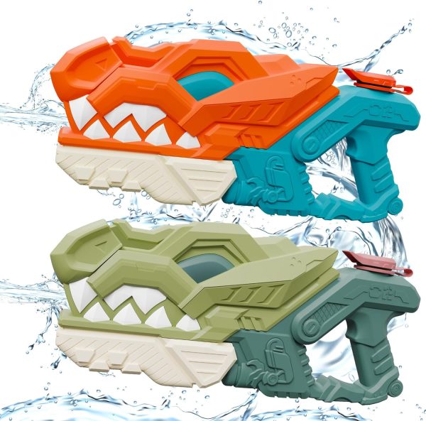 Water Gun for Kids, Squirt Guns Range Up to 32Ft Powerful Water Blaster for Summer Pool Beach Party Toys, Water Fighting Summer Toys for Kids Ages 8-12