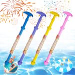 Fireworks Water Gun for Adults–Squirt Gun with Dazzling Spray Effect – Fun Firework Water Gun for Pool, Beach, Concerts, Parties & Festivals(4pc)
