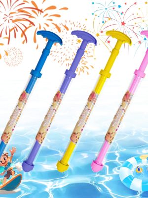 Fireworks Water Gun for Adults–Squirt Gun with Dazzling Spray Effect – Fun Firework Water Gun for Pool, Beach, Concerts, Parties & Festivals(4pc)