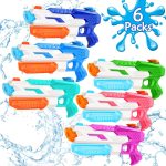 600cc Water Gun for Kids Adults:6 Pack Squirt Blasters Super Water Gun Soaker with Long Range High Capacity for Boys Girls Summer Swimming Pool Beach Outdoor Water Fighting Play Toys Party Favors