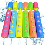6 Pack Animal Foam Water Blaster, Super Foam Soakers Squirt Guns, Pool Toys Games Summer Fun for Kids Boys Girls Adults